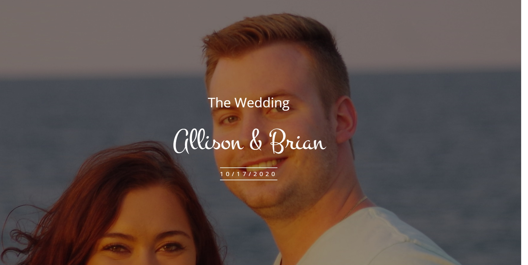 ALLISON-BRIAN.COM Splash Image